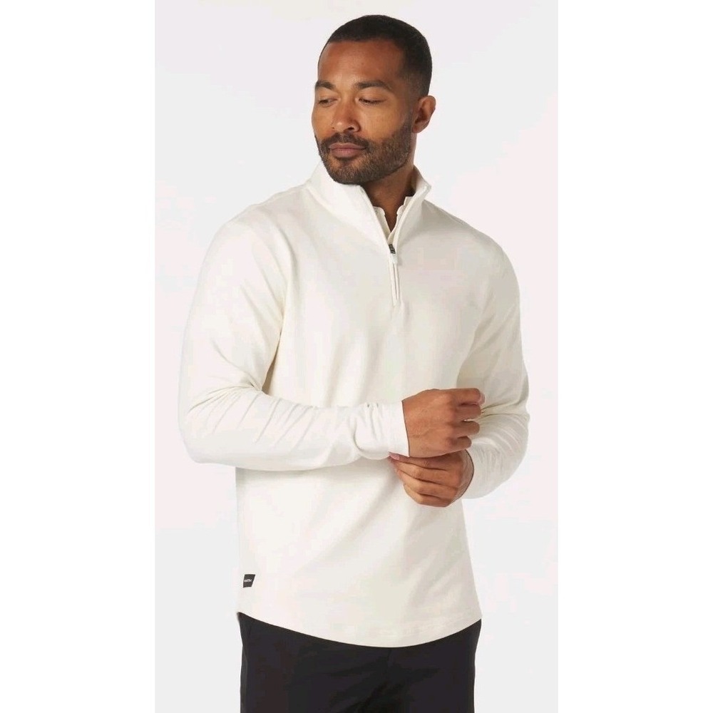 Mantra Essential Pullover Glacier XL Quiet Luxury Minimalist NWT